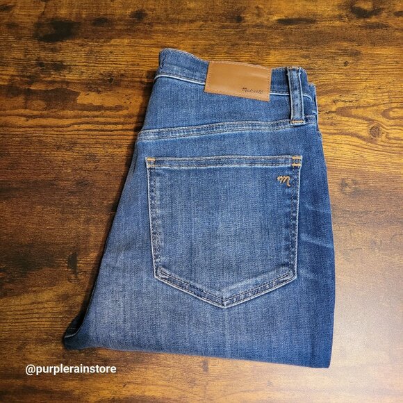 Madewell Jeans Size 27 Skinny 10" High Rise Tummy Control Danny Wash G7391 - Picture 3 of 13